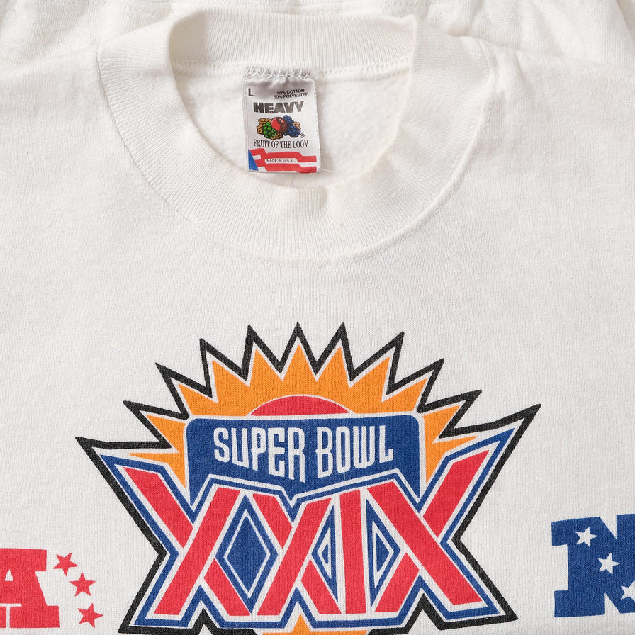 1995 Superbowl XXIX Sweater Large 
