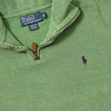 Vintage Polo Ralph Lauren Q-Zip Sweater Medium 