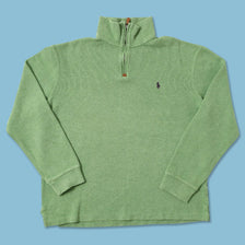 Vintage Polo Ralph Lauren Q-Zip Sweater Medium 