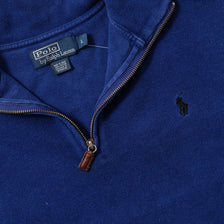 Vintage Polo Ralph Lauren Q-Zip Sweater Large 