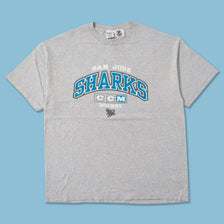 Vintage San Jose Sharks T-Shirt XLarge 