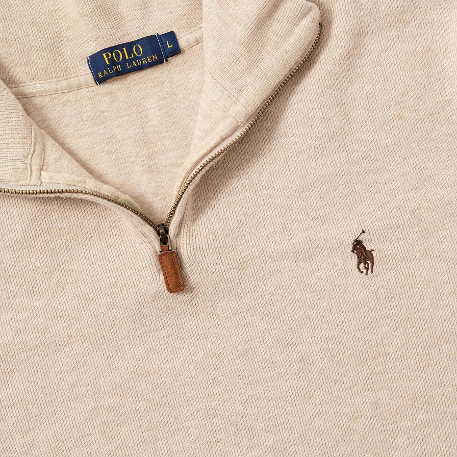 Polo Ralph Lauren Q-Zip Sweater Large 