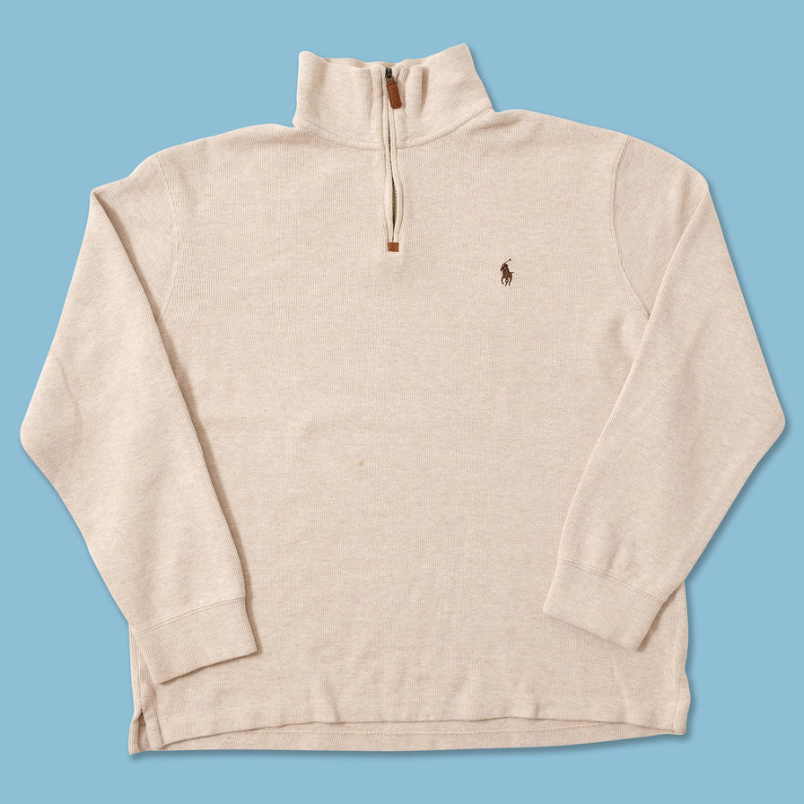 Polo Ralph Lauren Q-Zip Sweater Large 