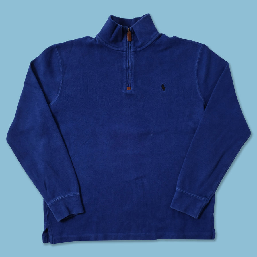 Vintage Polo Ralph Lauren Q-Zip Sweater Medium 
