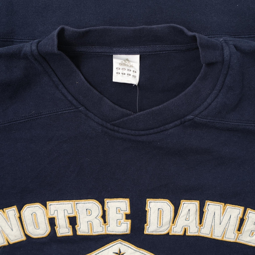Vintage adidas Notre Dame Sweater XXLarge 