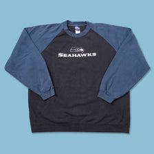 Vintage Reebok Seattle Seahawks Sweater XXLarge 