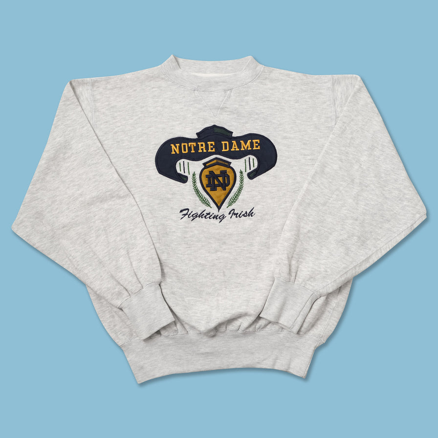Vintage Notre Dame Sweater Medium 