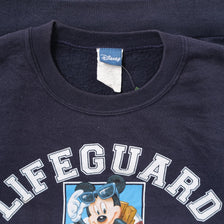 Vintage Mickey Mouse Lifeguard Sweater Large 