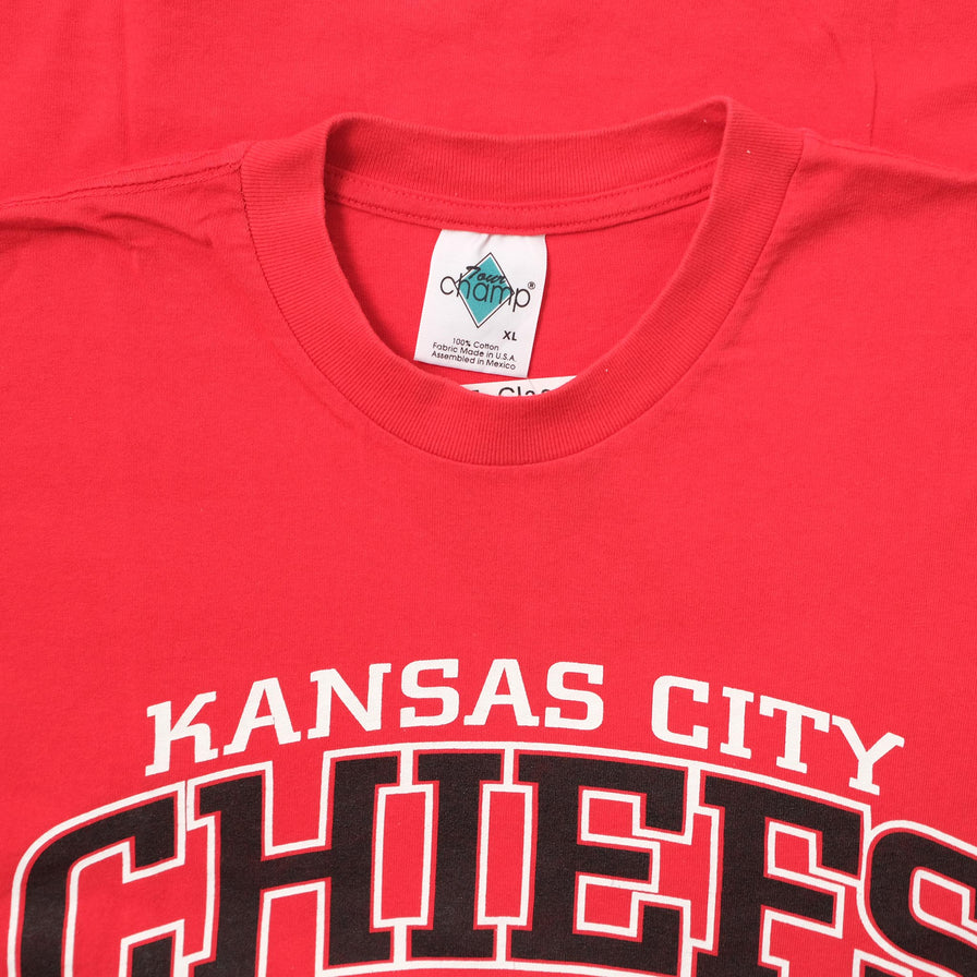 Vintage 2000 Kansas City Chiefs T-Shirt XLarge 