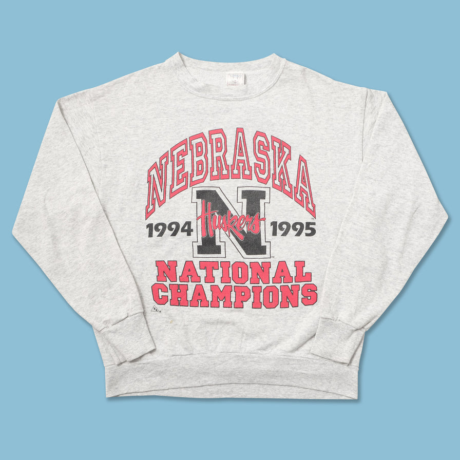 Vintage 1995 Nebraska Huskers Sweater Medium 