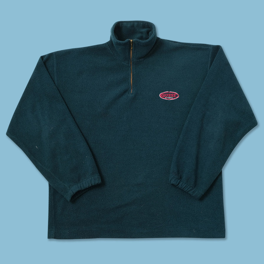Vintage Guess Q-Zip Fleece XXLarge 