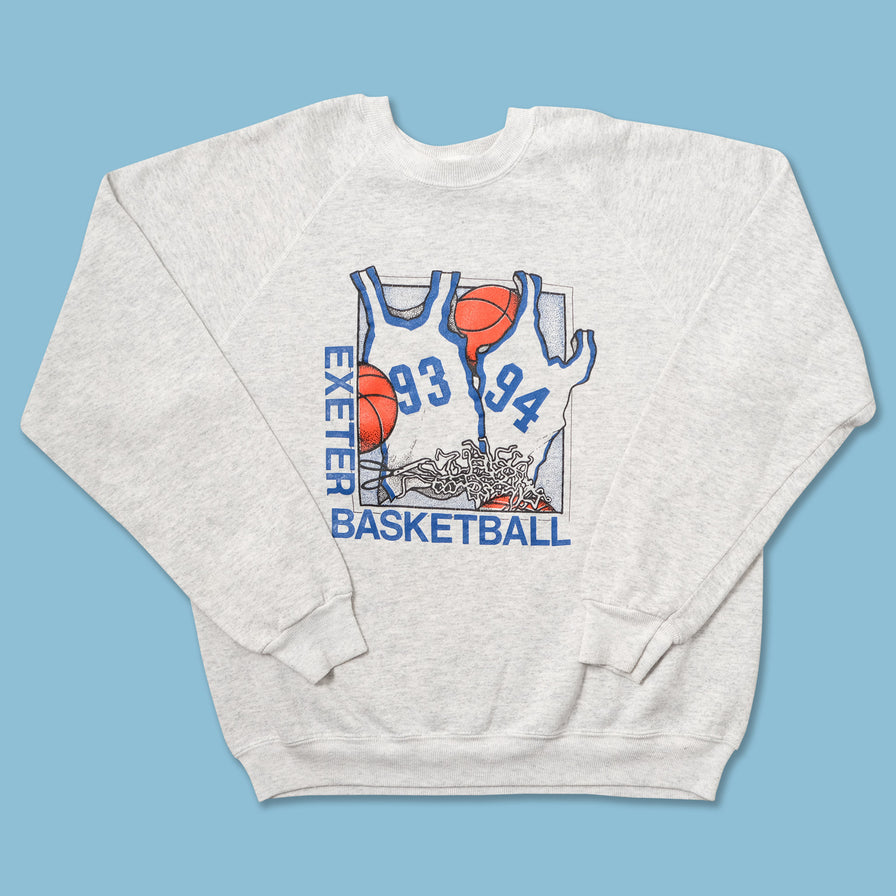 Vintage 1994 Exeter Basketball Sweater Small 