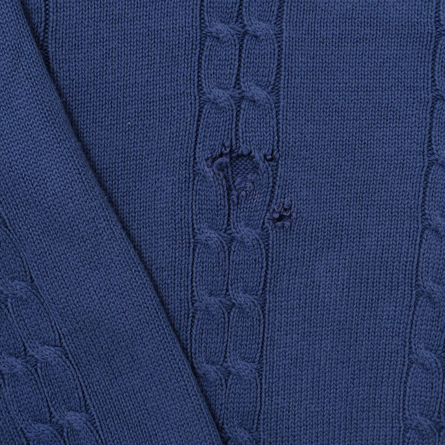 Vintage Lacoste Knit Sweater Medium 