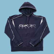 Vintage Reebok Hockey Hoody Small 