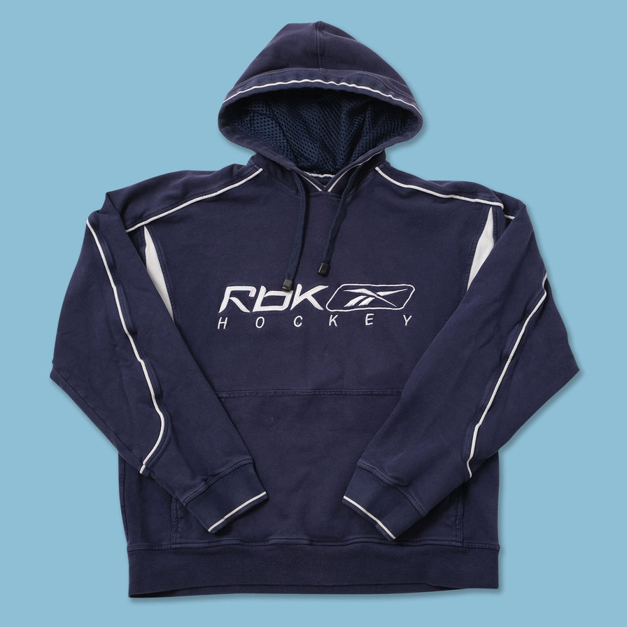 Vintage Reebok Hockey Hoody Small 