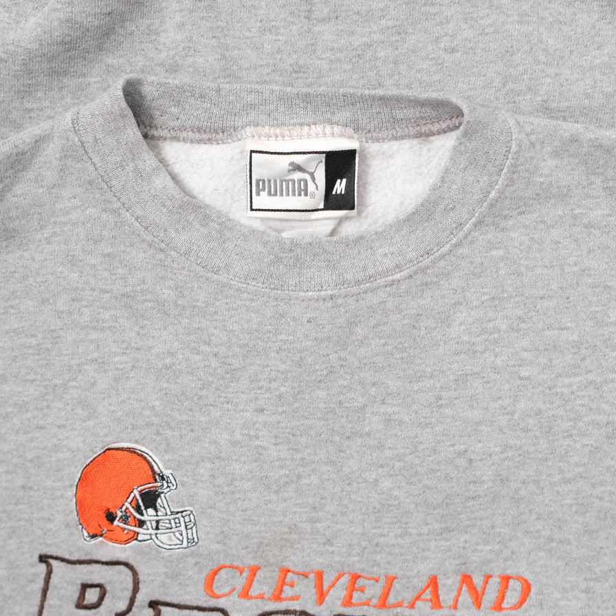 Vintage Puma Cleveland Browns Sweater Medium 