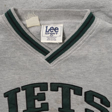 Vintage New York Jets V-Neck Sweater Medium