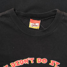 Vintage 1999 Bart Simpson T-Shirt Small 