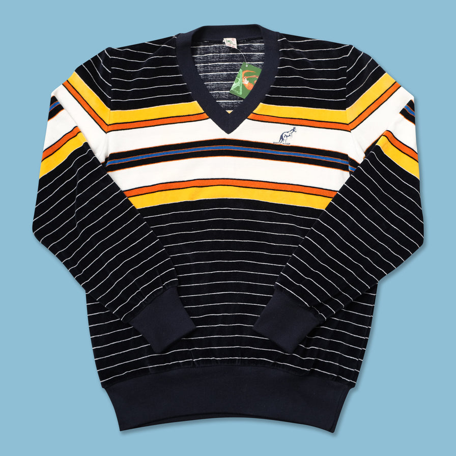 Vintage Milano V-Neck Sweater Medium 