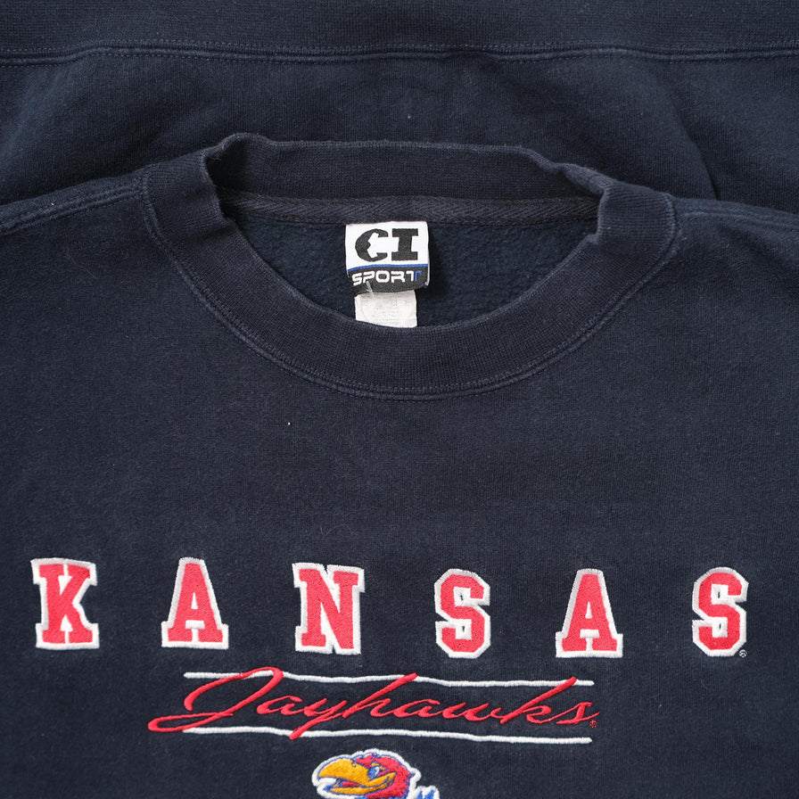 Vintage Kansas Jayhawks Sweater Medium 