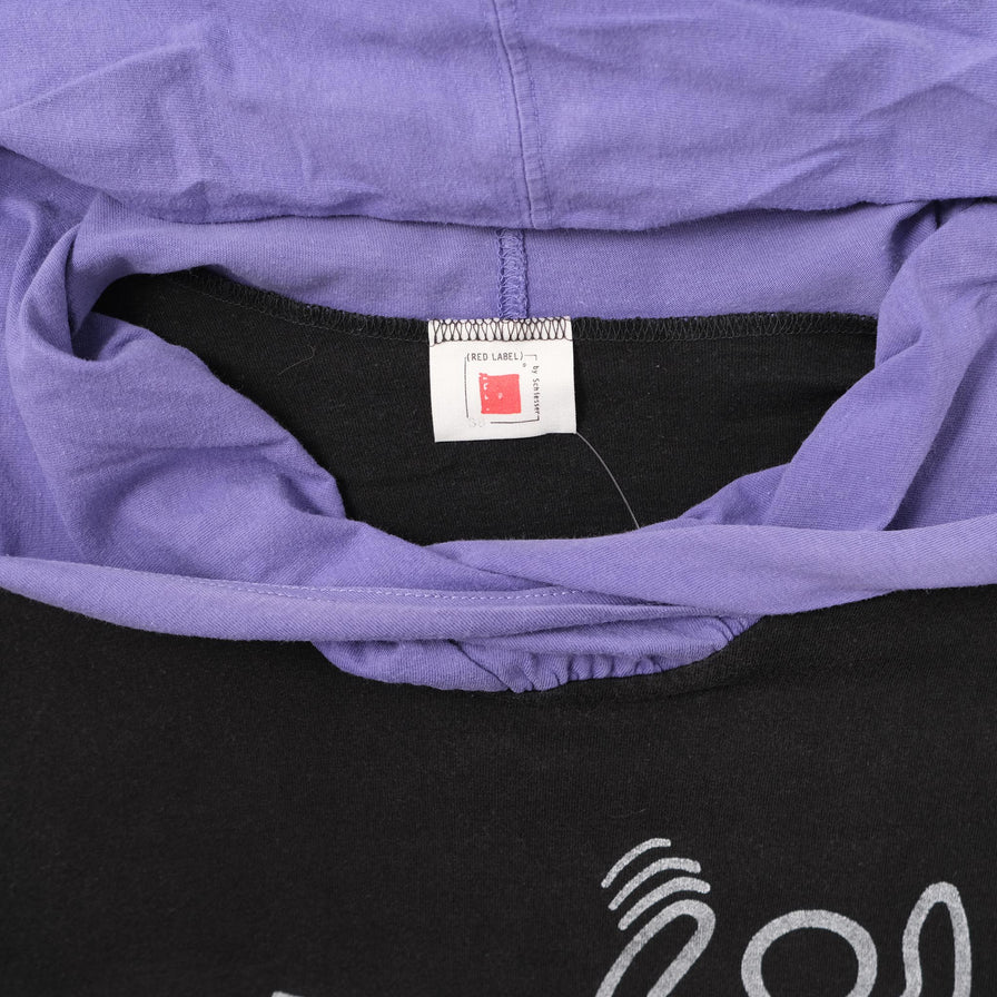 Vintage Hooded T-Shirt Medium 