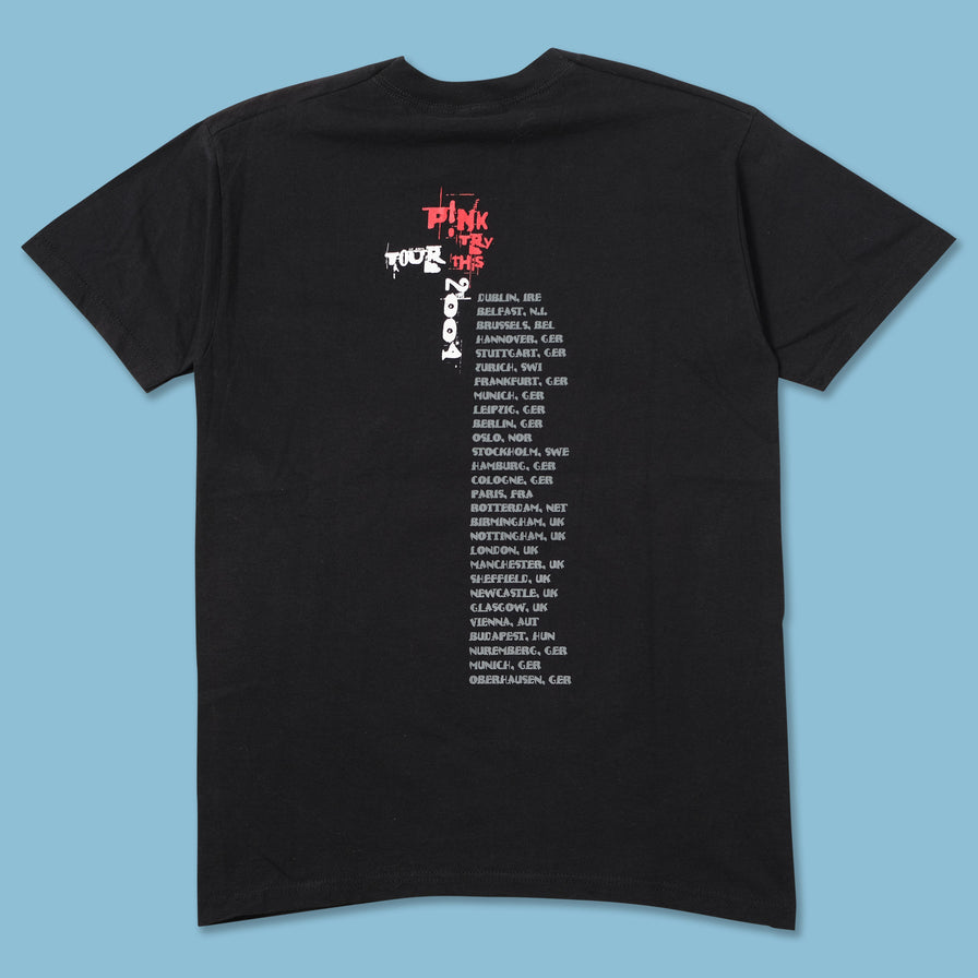 Vintage 2004 Pink Try This T-Shirt Small 