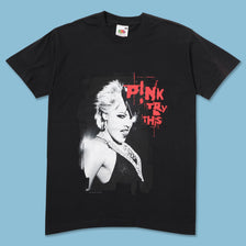 Vintage 2004 Pink Try This T-Shirt Small 