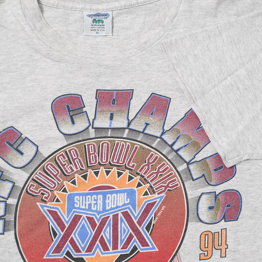 Vintage 1994 San Francisco 49ers T-Shirt XLarge 