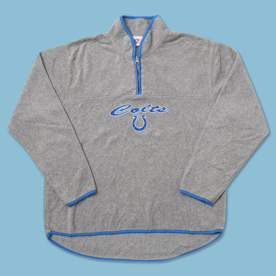 Vintage Indianapolis Colts Q-Zip Fleece Medium 