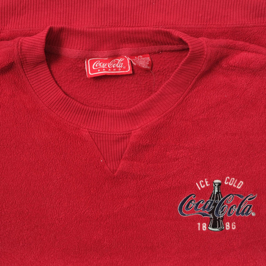 Vintage Coca Cola Fleece Medium 
