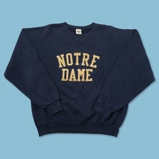 Vintage Notre Dame Sweater Large 