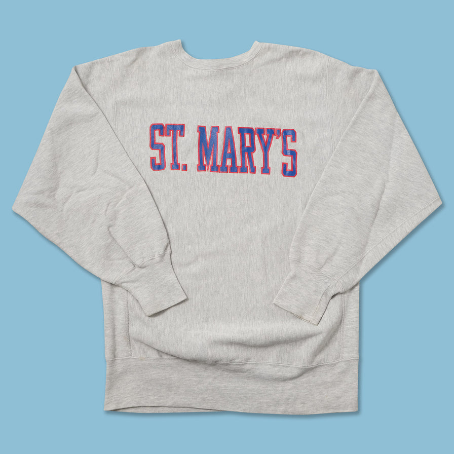 Vintage Champion St. Mary's Sweater Large 