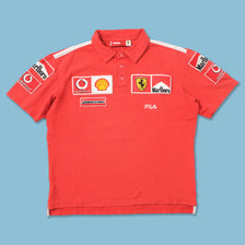 Vintage Fila Ferrari Polo Large 