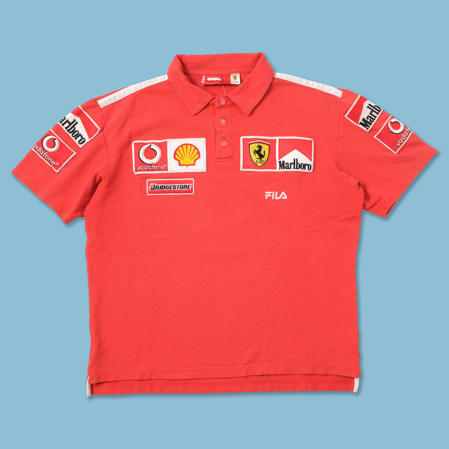 Vintage Fila Ferrari Polo Large 