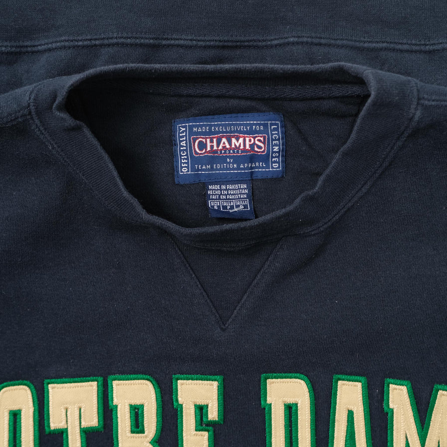 Vintage Notre Dame Sweater Medium 