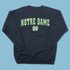 Vintage Notre Dame Sweater Medium 