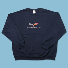 Vintage Corvette Sweater XLarge 