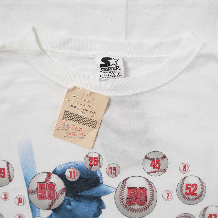 Vintage DS 1998 Starter Mark McGwire T-Shirt Small 