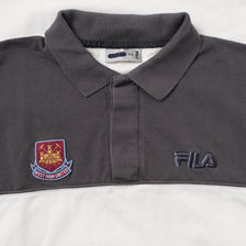 Vintage Fila West Ham United Polo XXLarge 