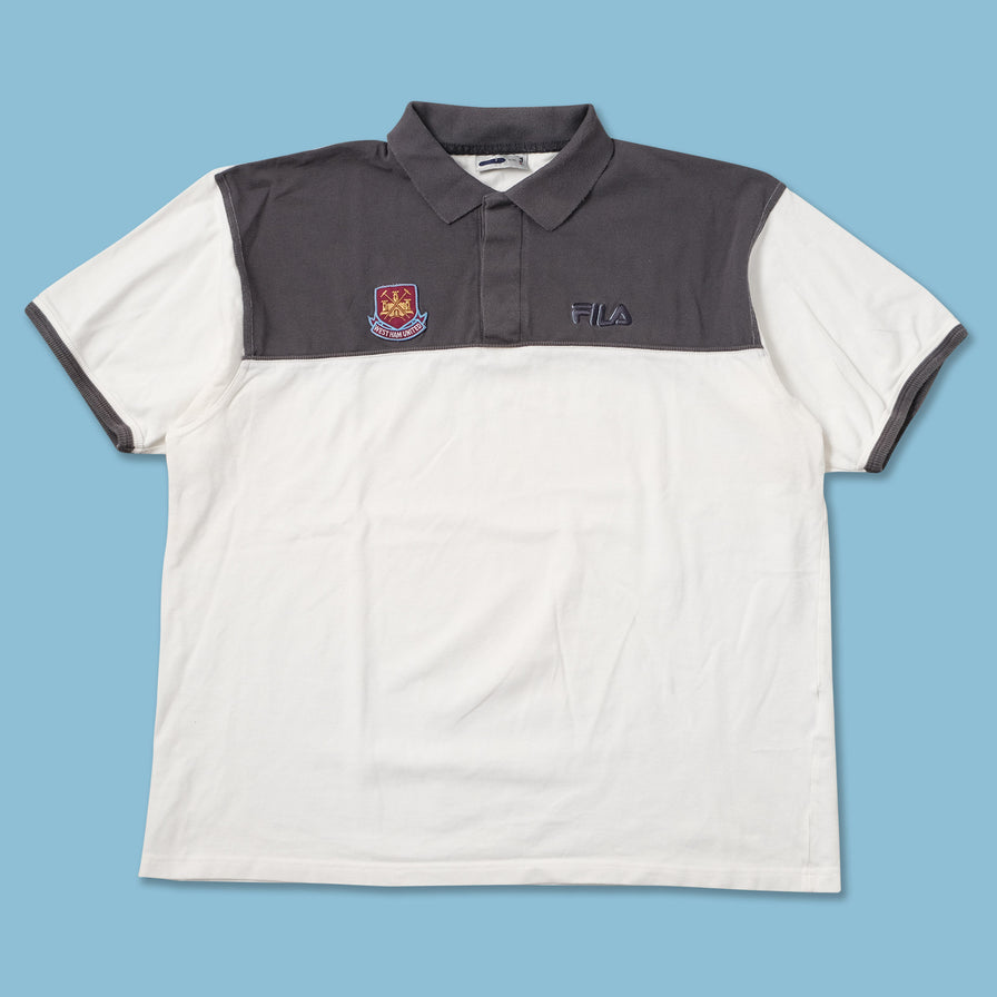 Vintage Fila West Ham United Polo XXLarge 