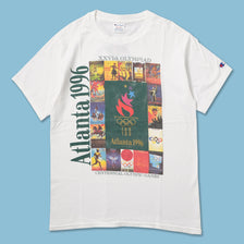 Vintage 1996 Champion Olympic Games Atlanta T-Shirt Medium 