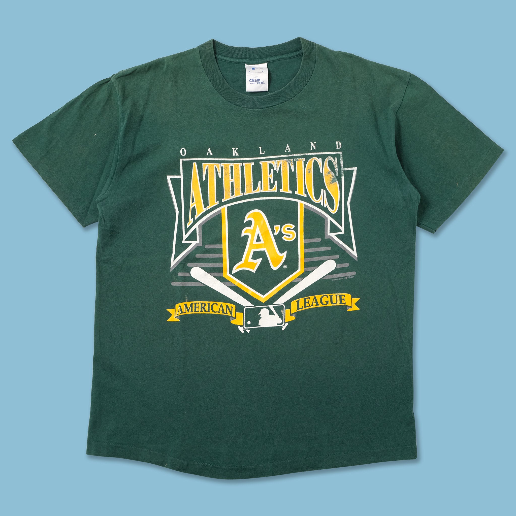 Oakland Athletics 1995 Vintage Distressed Jersey T-shirt – The