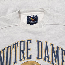 Vintage Notre Dame Sweater Medium 