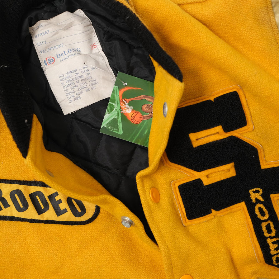 Vintage Women's College Wool Jacket Small 