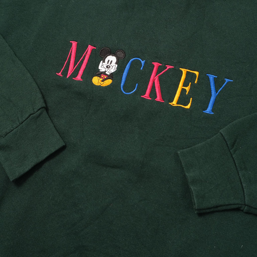 Vintage Mickey Mouse Sweater XLarge 
