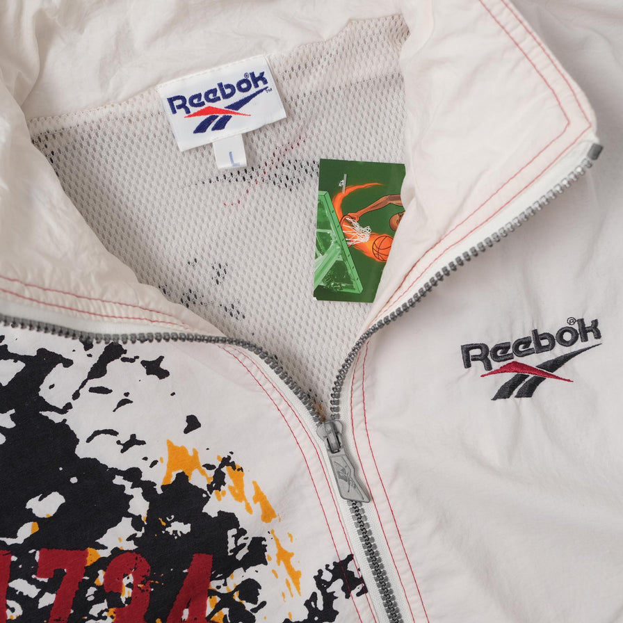 Vintage Reebok Track Jacket Large 