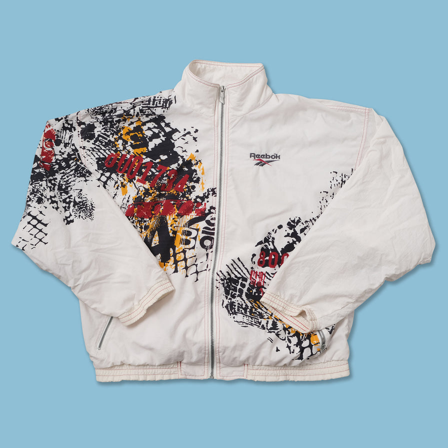 Vintage Reebok Track Jacket Large 