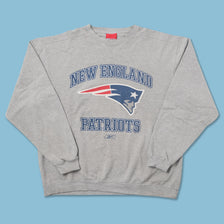 Vintage Reebok New England Patriots Sweater Large 