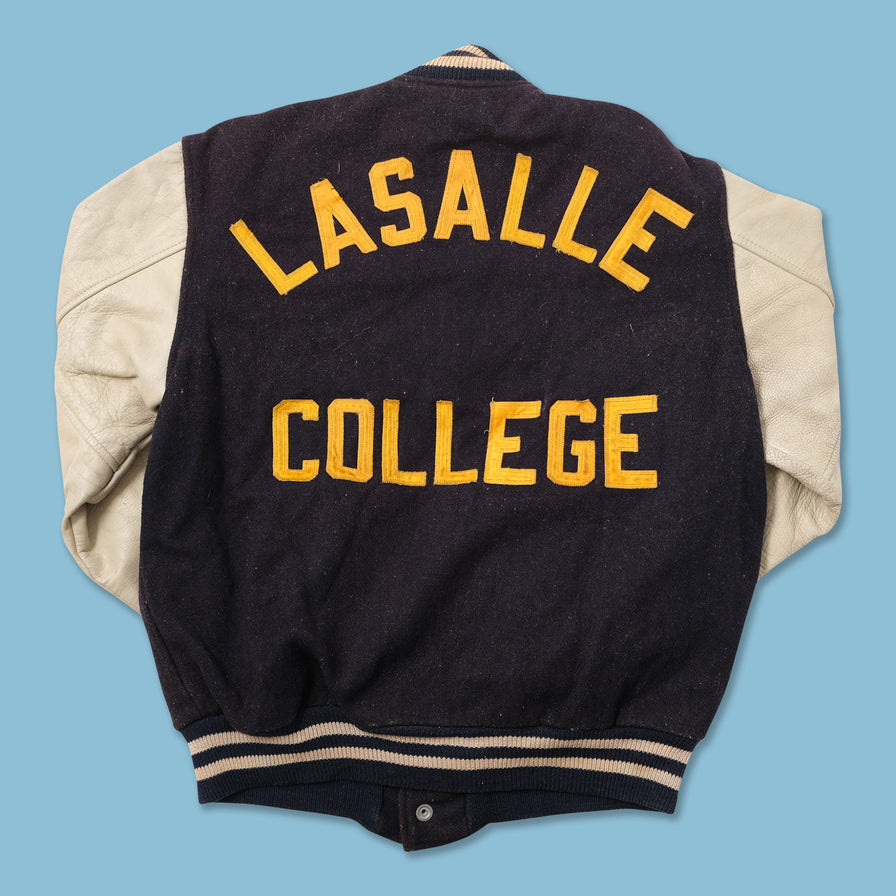 Vintage College Wool Jacket Medium 