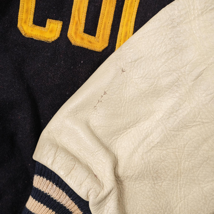 Vintage College Wool Jacket Medium 